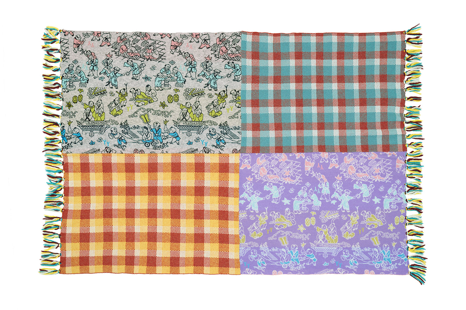 Laza Bao Plaid Blanket