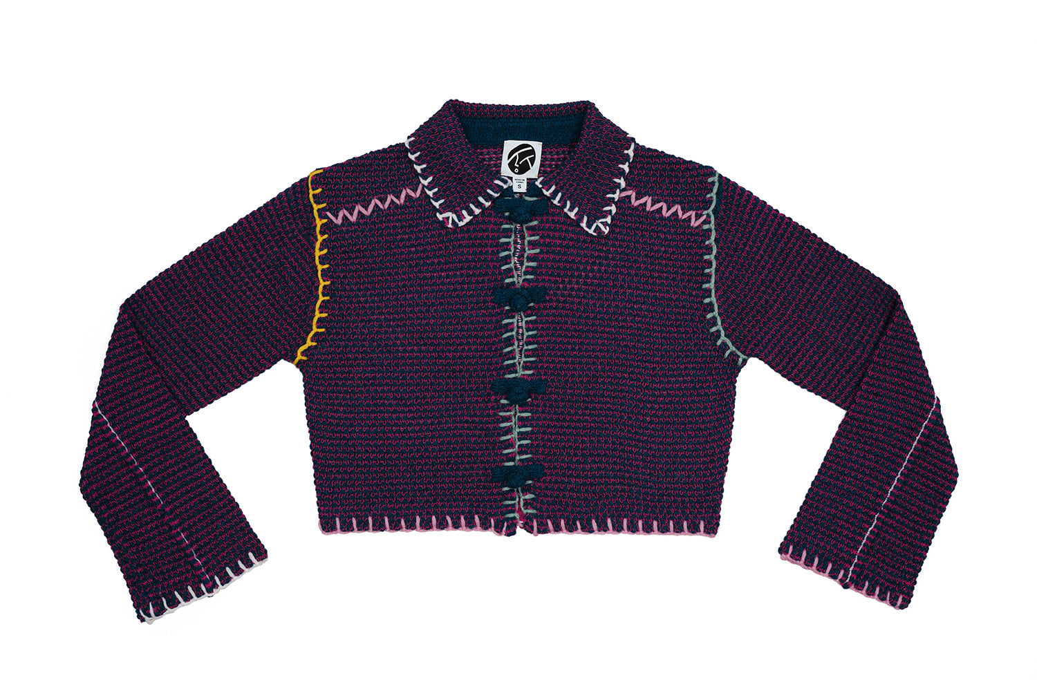 Wool Honey Cropped Shirt Jacket