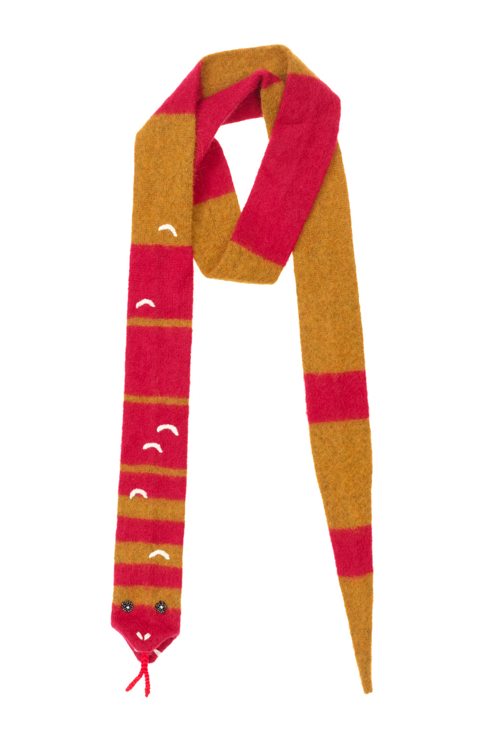 Fuzzy Snake Scarf