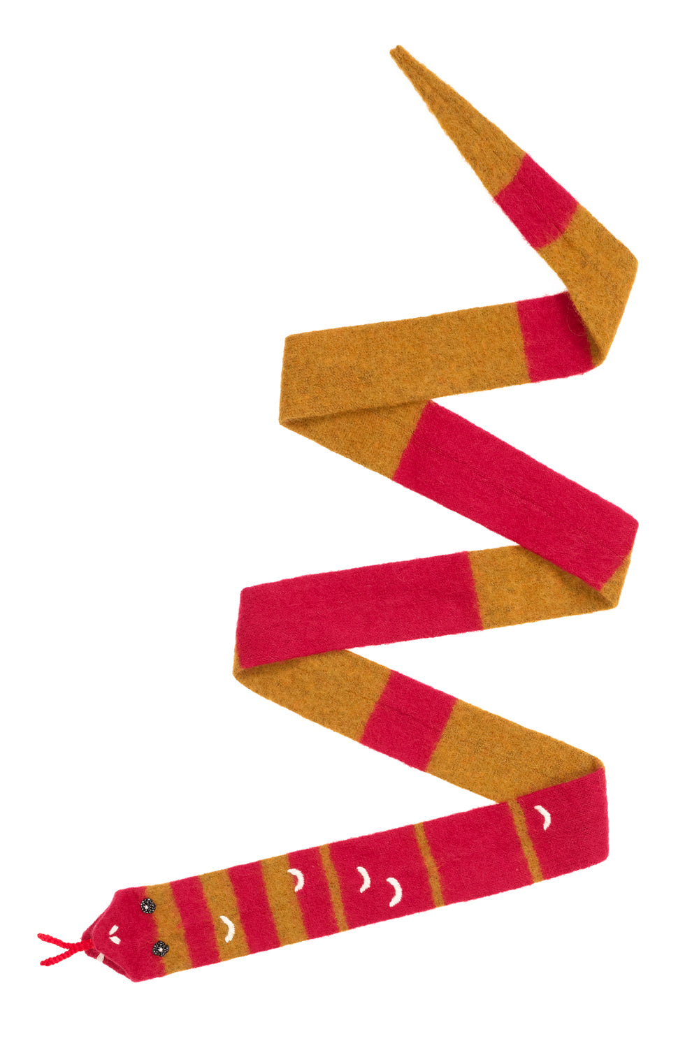 Fuzzy Snake Scarf