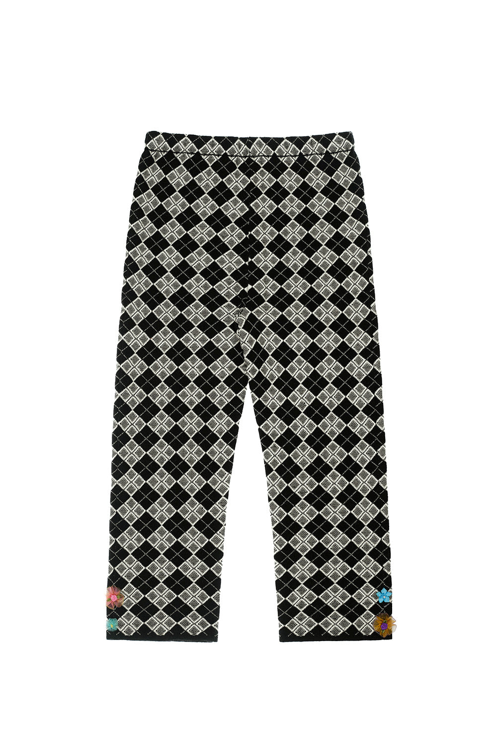 Argyle Mini Skirt over Pedal Pusher Set