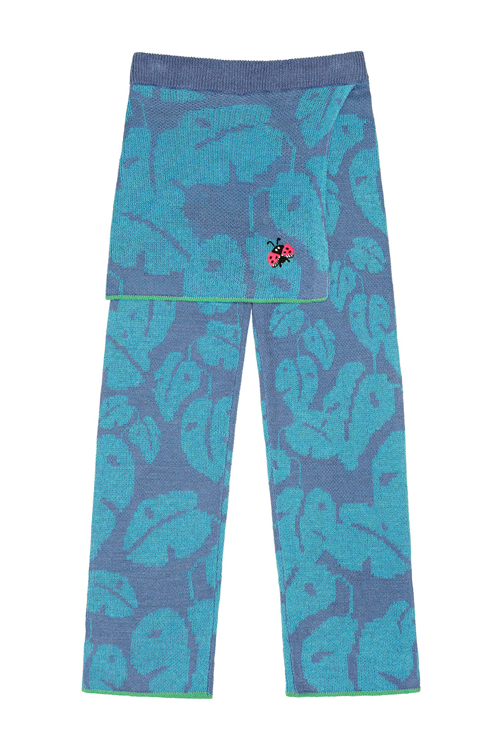 Monstera Double Layer Apron with Pant