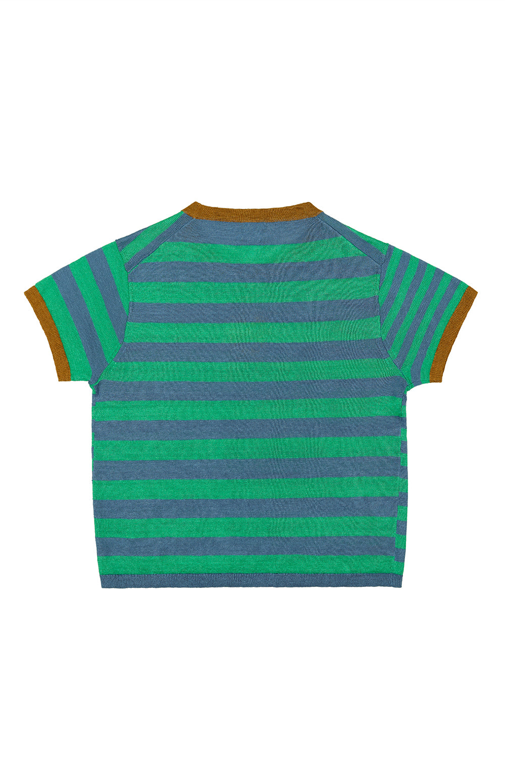 Linen Stripe SS Tee