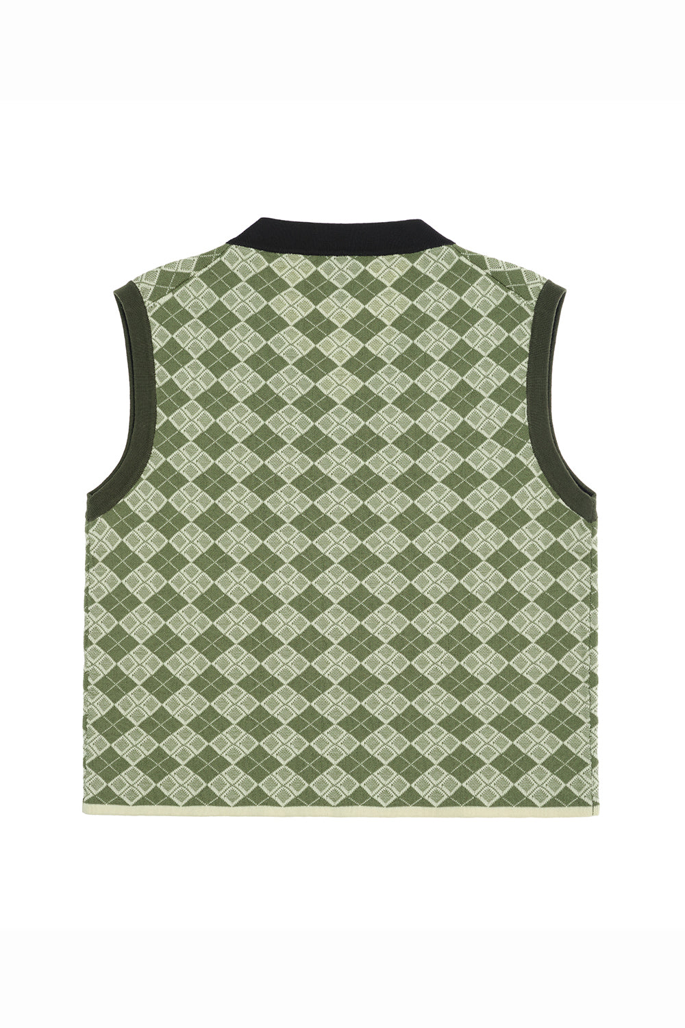 Argyle Oversized Vest