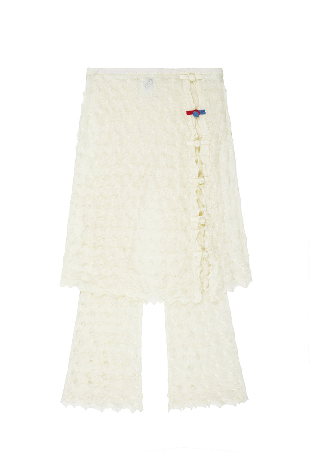 BorLor Midi Skirt over Pant Set