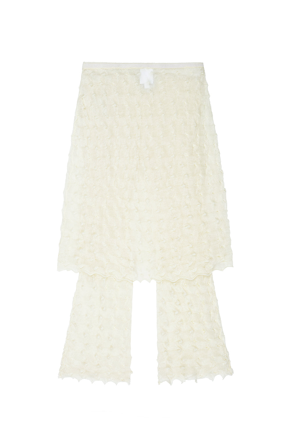 BorLor Midi Skirt over Pant Set