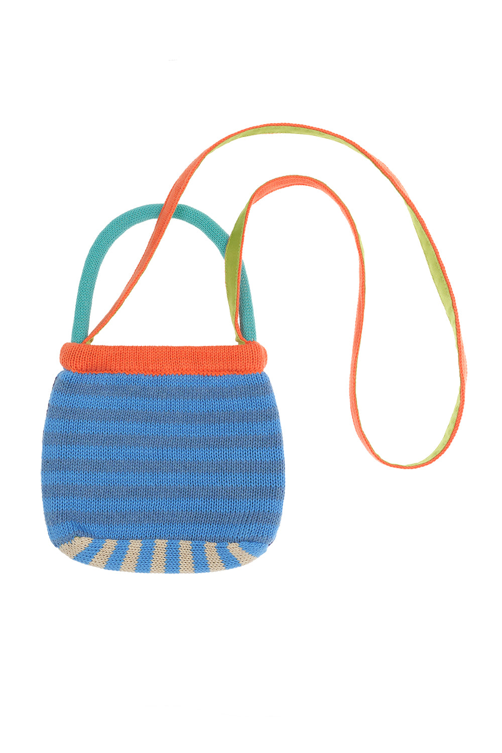 Cotton Bao Stripe Pouch