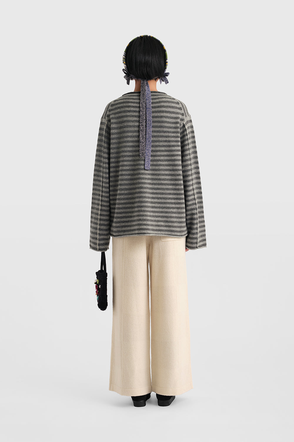 Daisy Check Oversized Pant