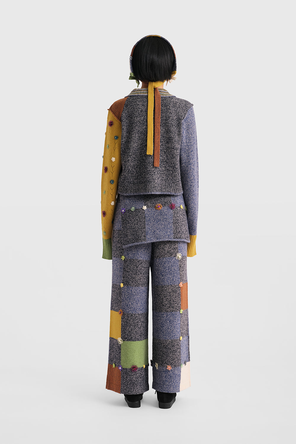 Garden Extra Long Sleeve Collared Cardigan