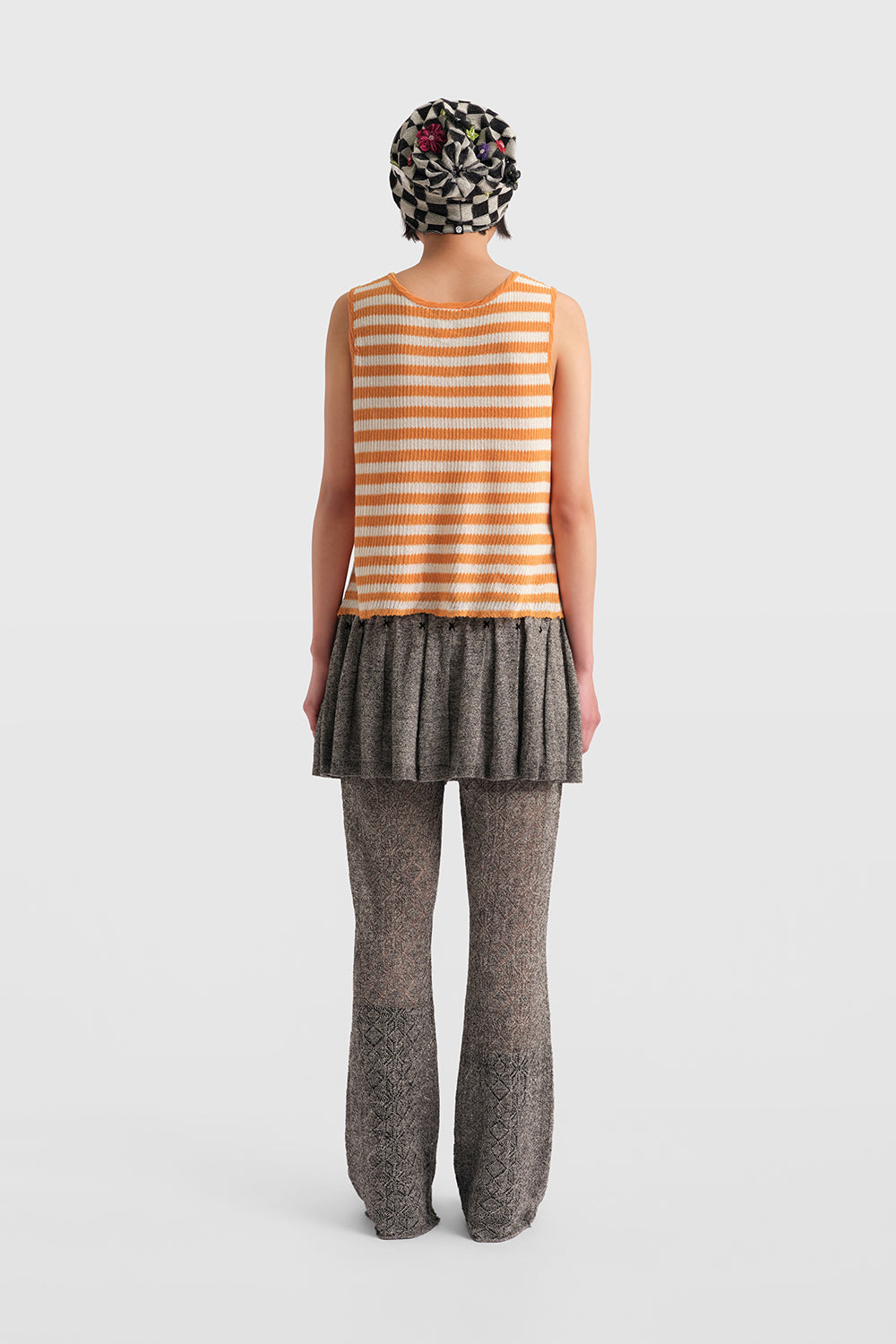 Bow Zigzag Stripe Tank