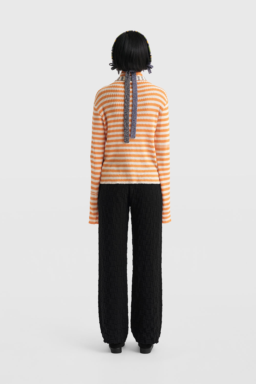 Floral Check Easy Pant