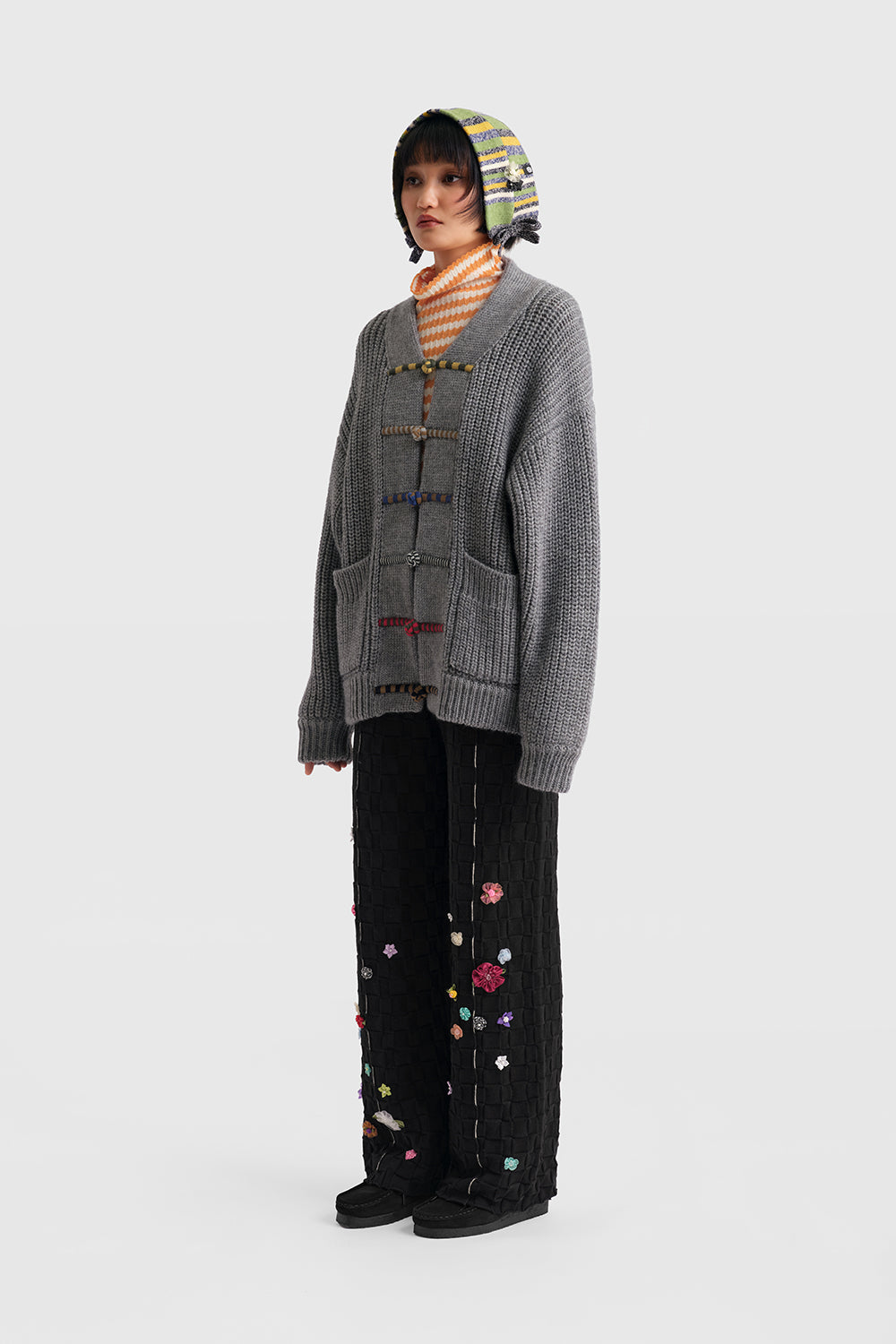 Frosty Shawl Cardigan