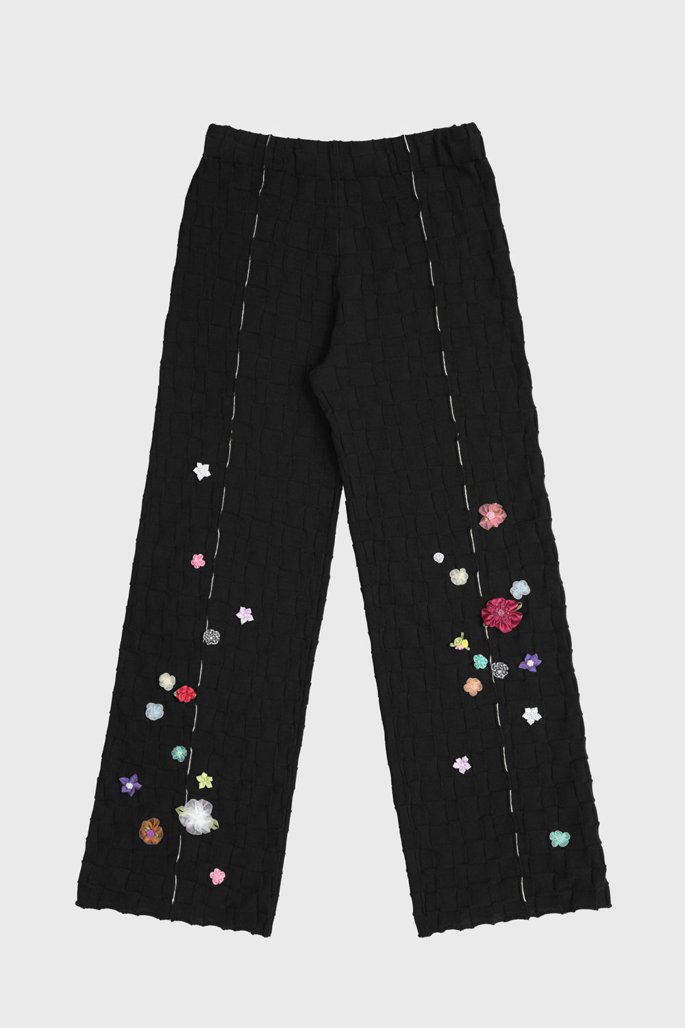 Floral Check Easy Pant