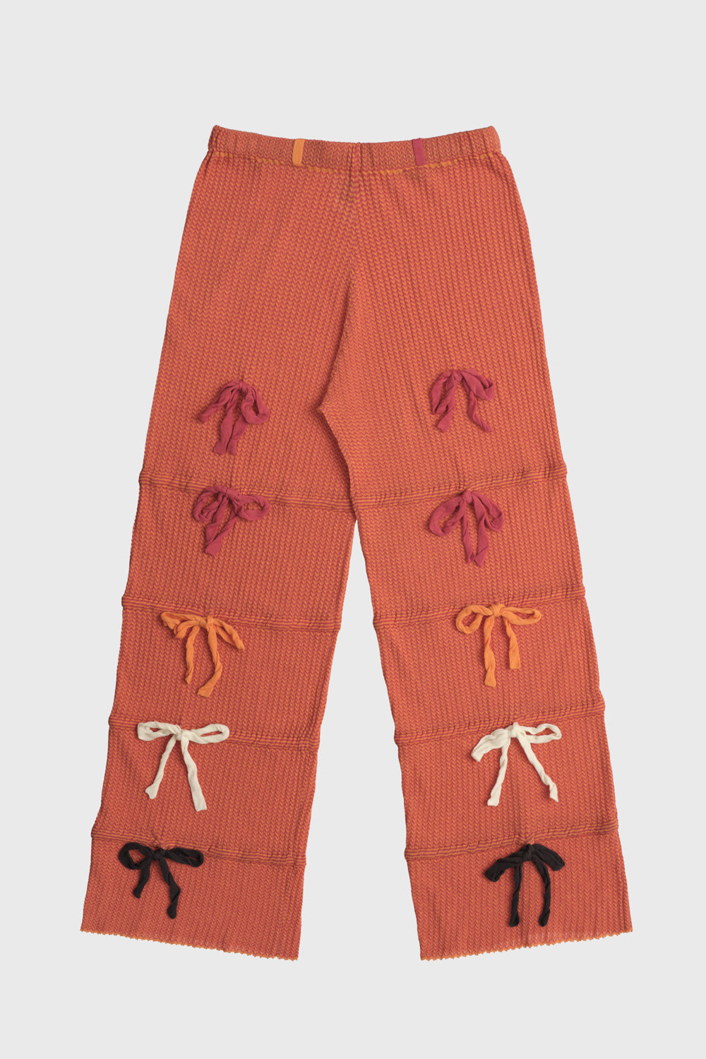 Bow Zigzag Stripe Easy Pant