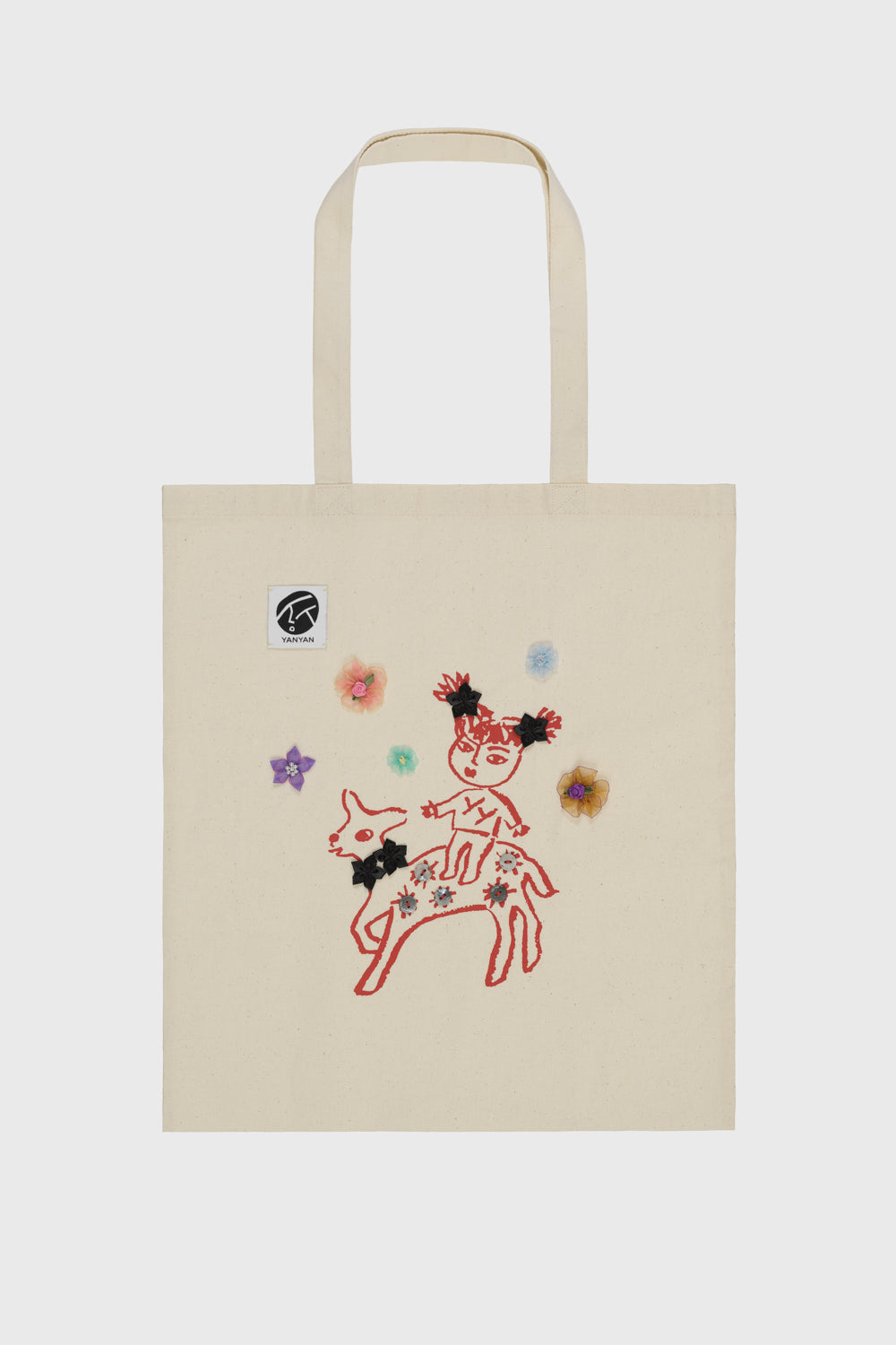 Floral Wawa Tote Bag