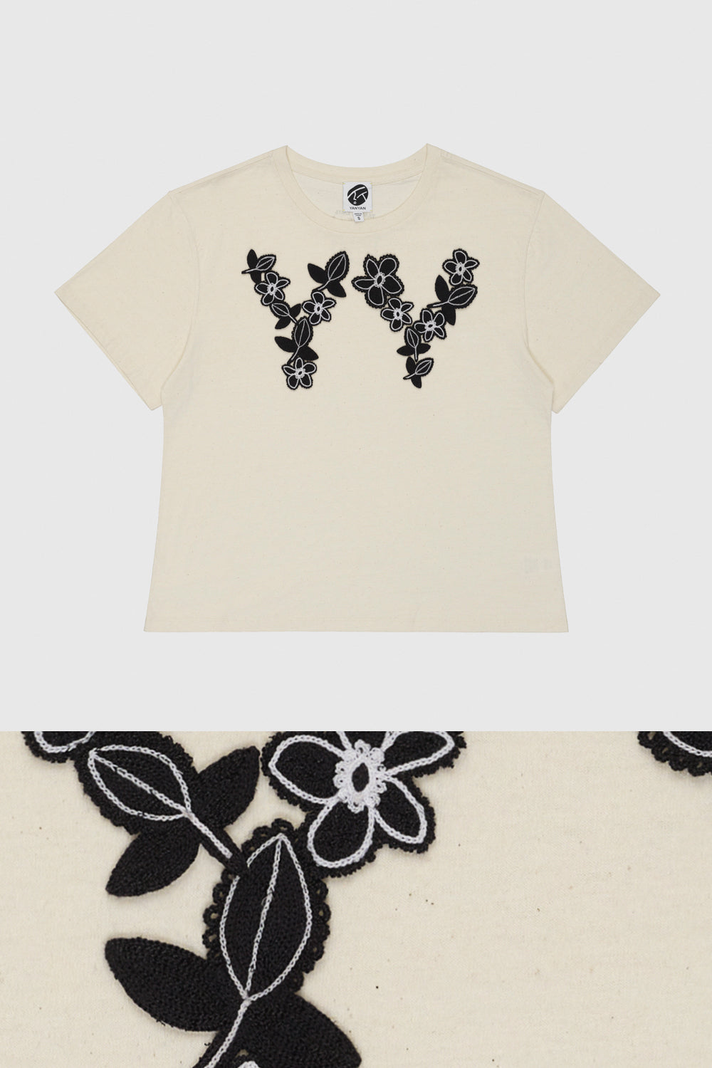 Floral "YY" Oversized Fit Tee (Yanniversary Limited Edition)