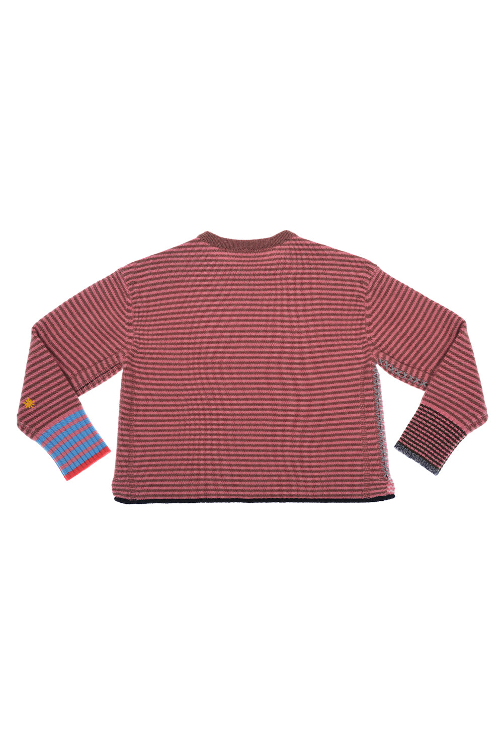 *YANYAN KNITS FOR JOYCE* Easy Long Sleeve Crew Pullover