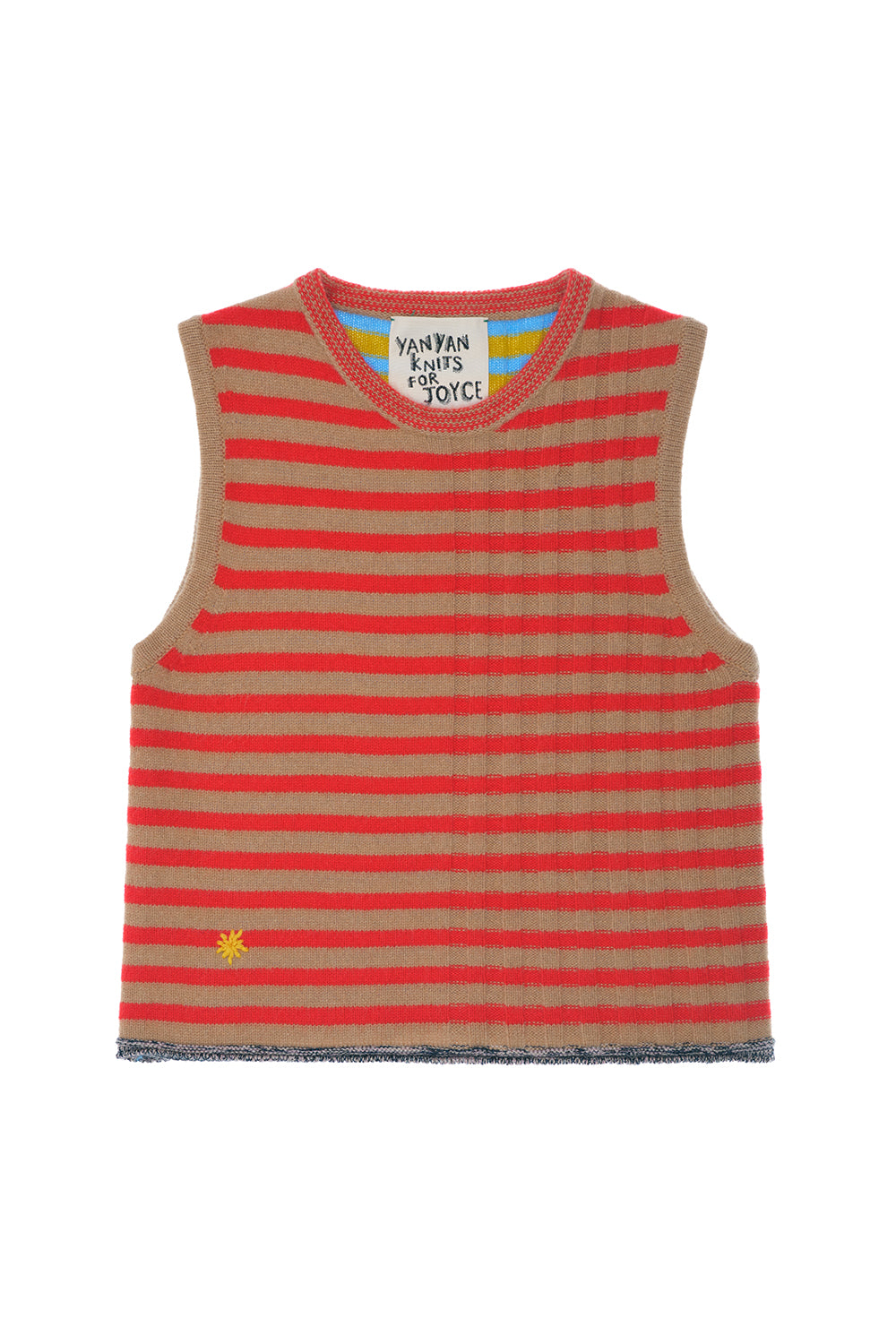 *YANYAN KNITS FOR JOYCE* Crew Neck Tank