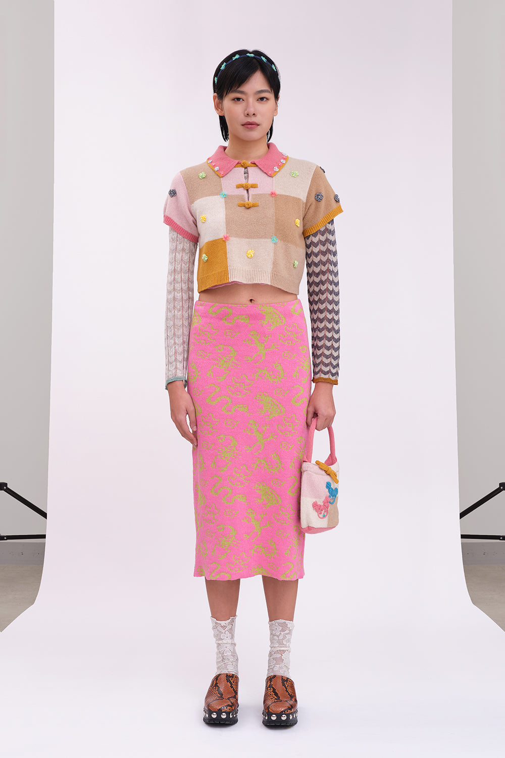 Checked Short Sleeve Shirt