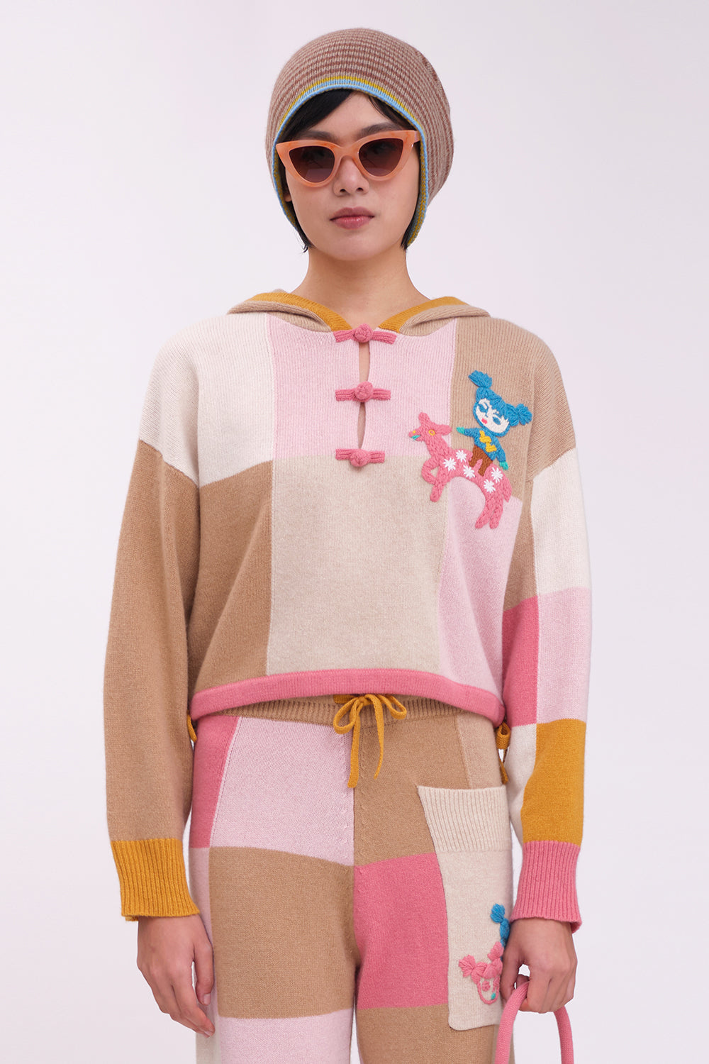 Checked Hoody