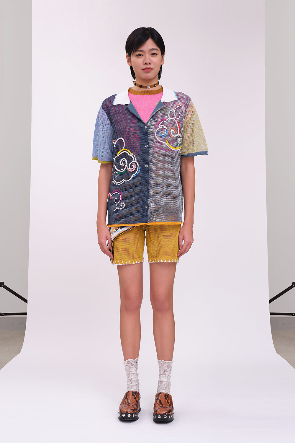 Netty Cloud Oversized Short Sleeve Shirt