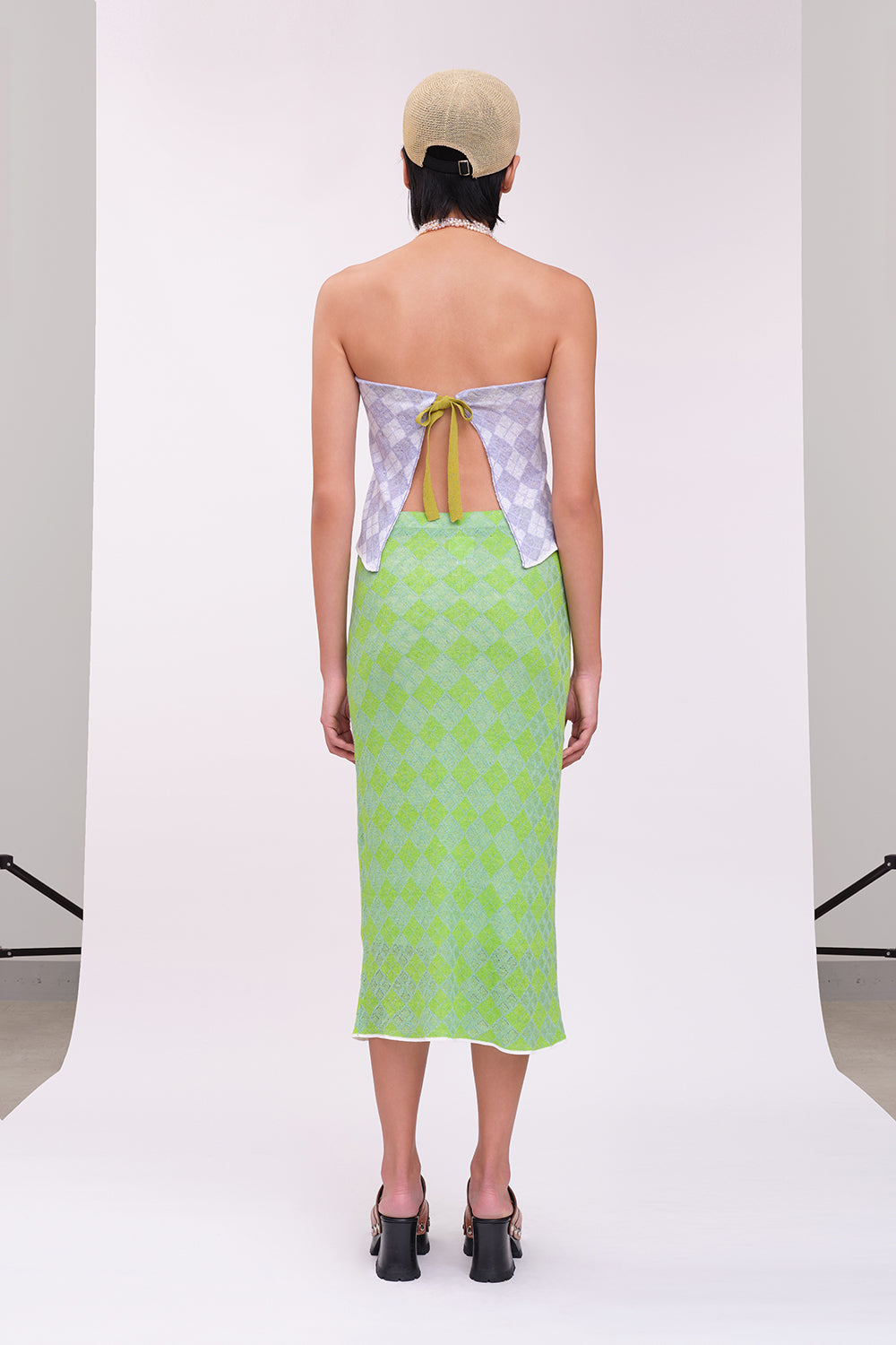 Argyle Apron/Top
