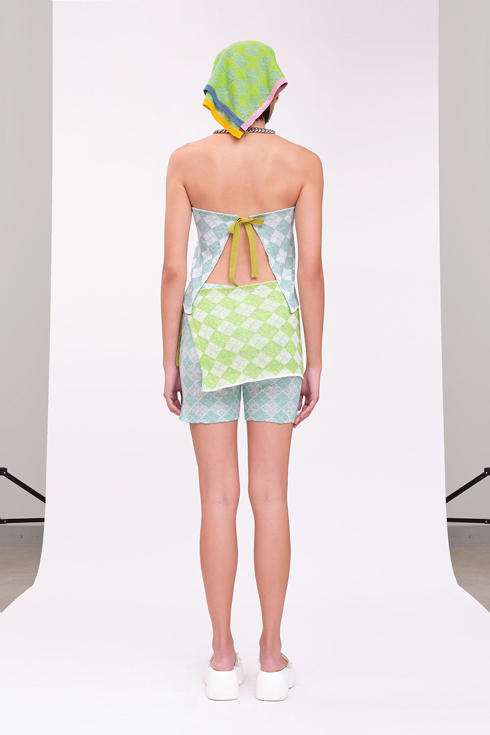 Argyle Apron/Top