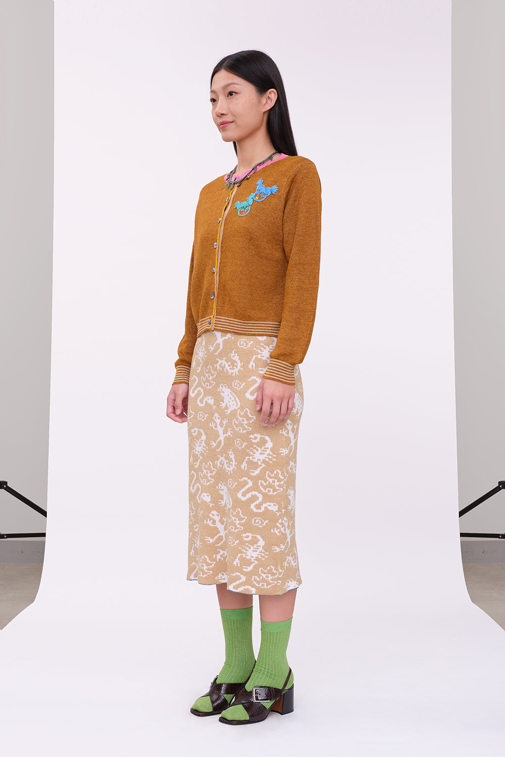Charms Midi Skirt