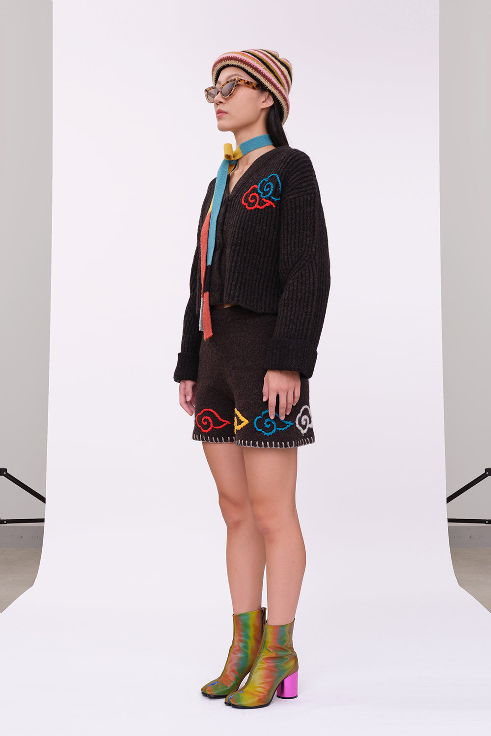 Fuzzy Raincloud Cardigan