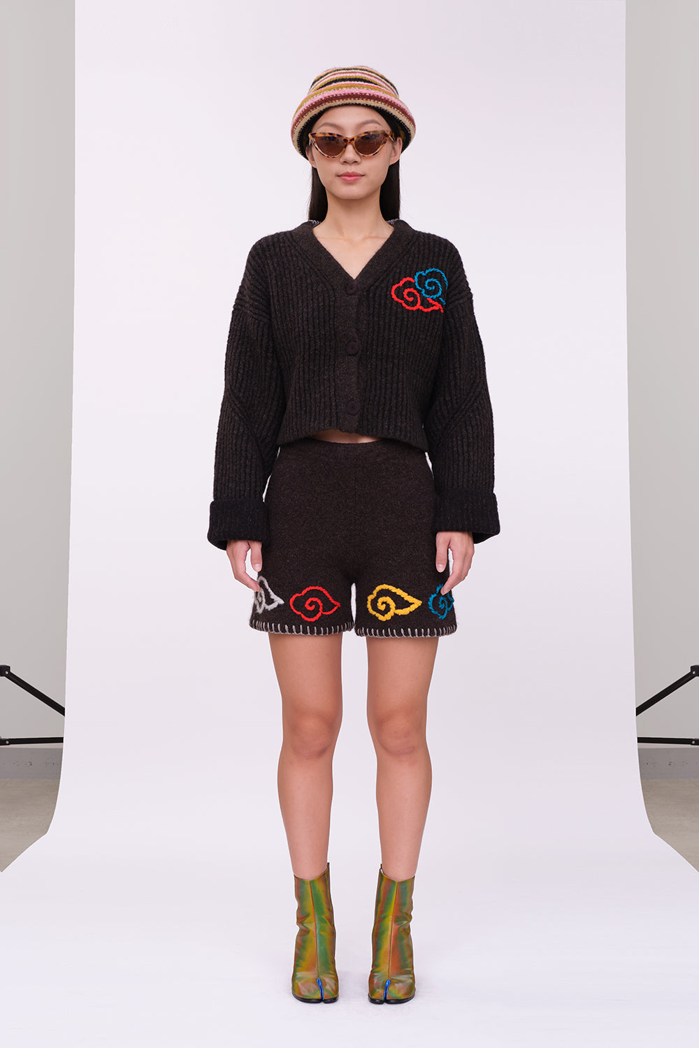 Fuzzy Raincloud Cardigan