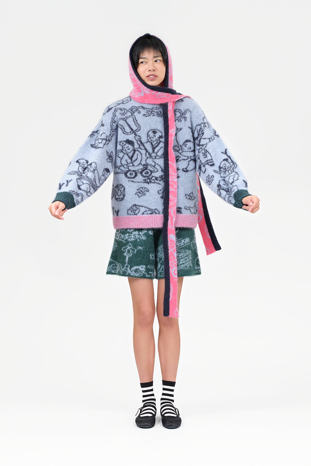 Fuzzy Laza Scoodie
