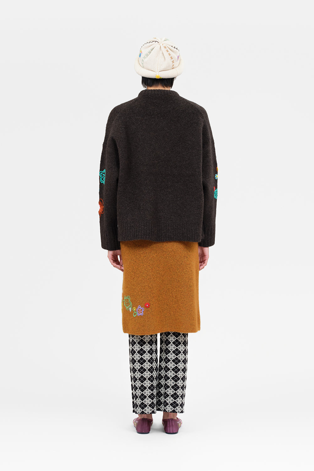 Fafa Alpaca Pencil Skirt