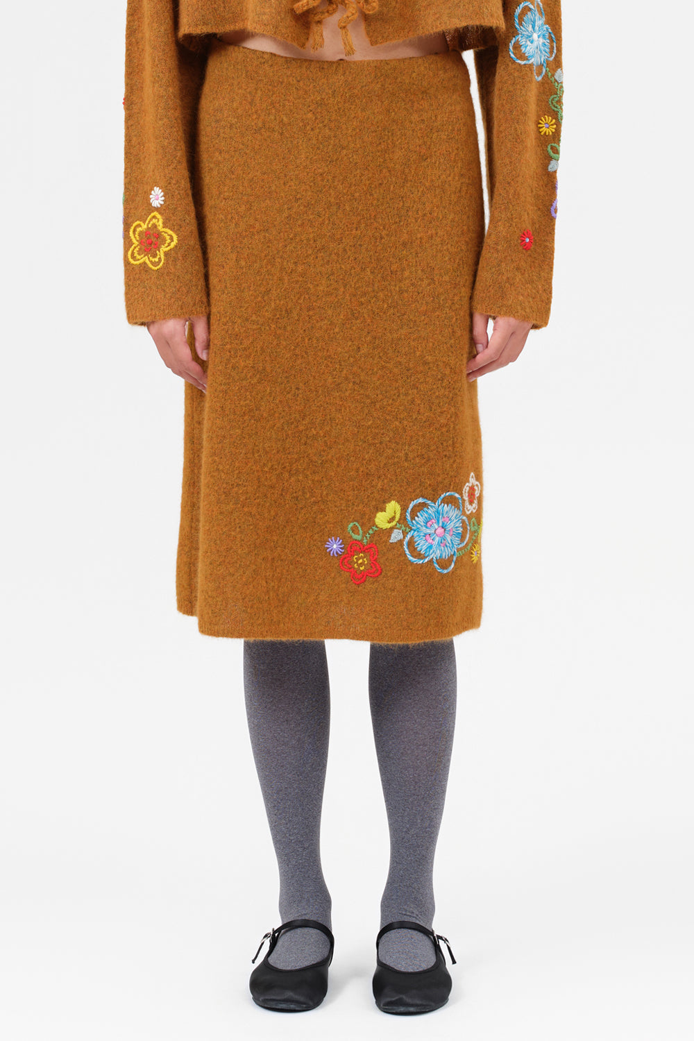 Fafa Alpaca Pencil Skirt