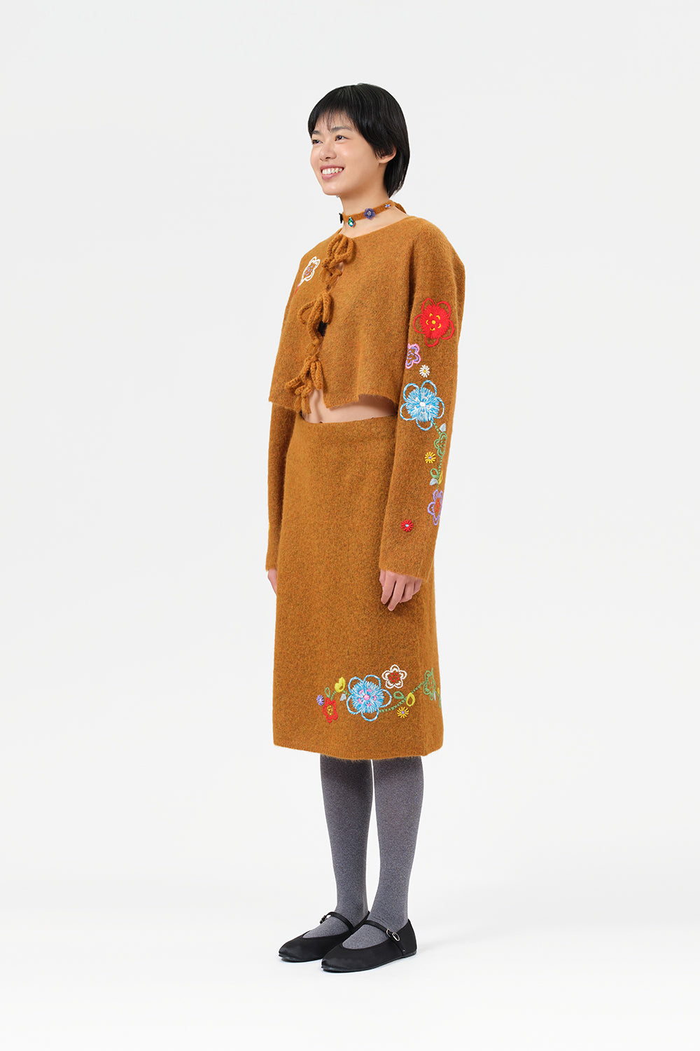 Fafa Alpaca Pencil Skirt