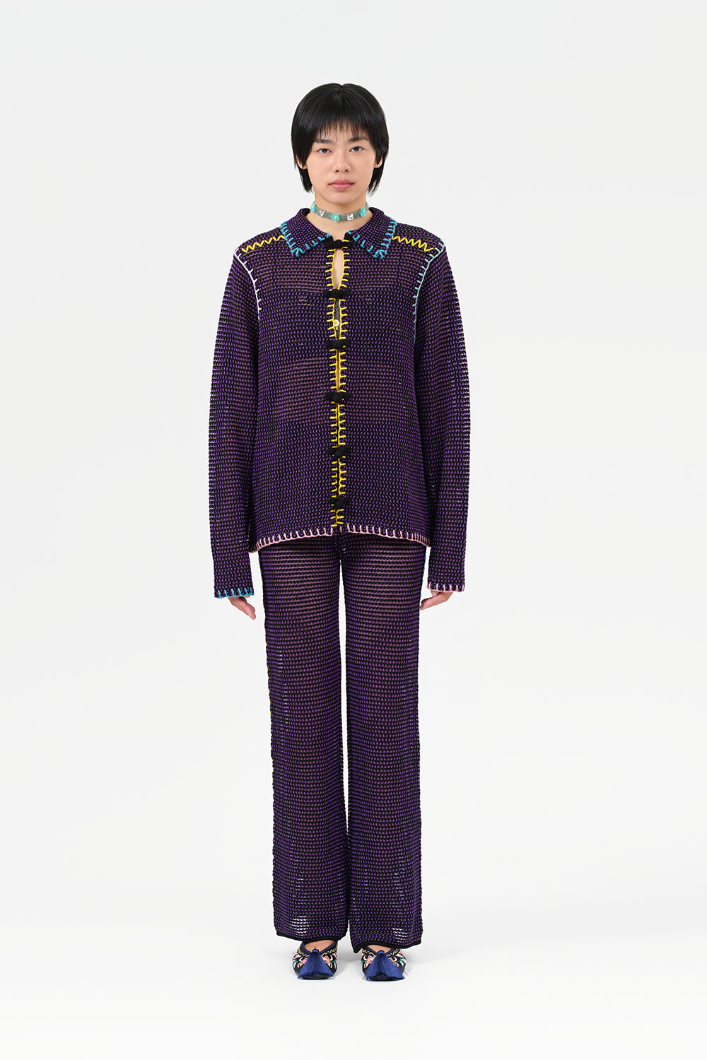 Wool Honey Oversized Shirt Jacket