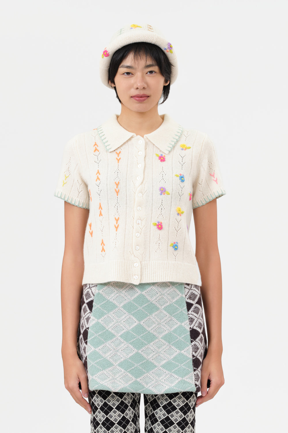 Daisy Short Sleeve Cardigan
