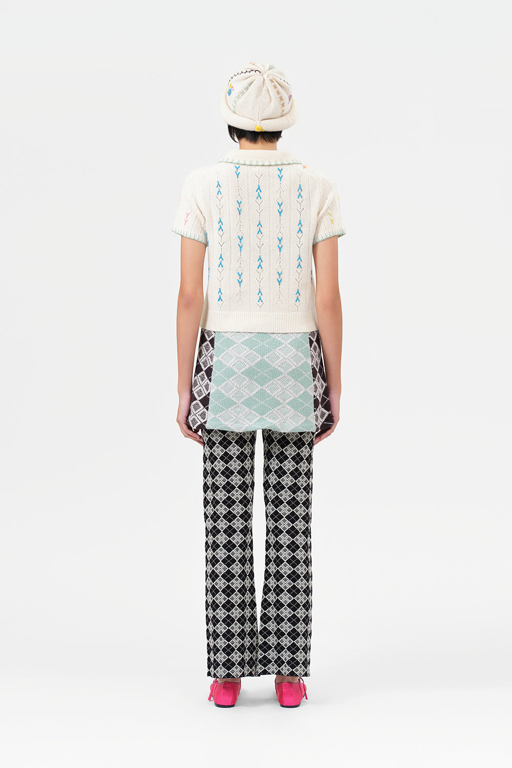 Argyle Slim Pant