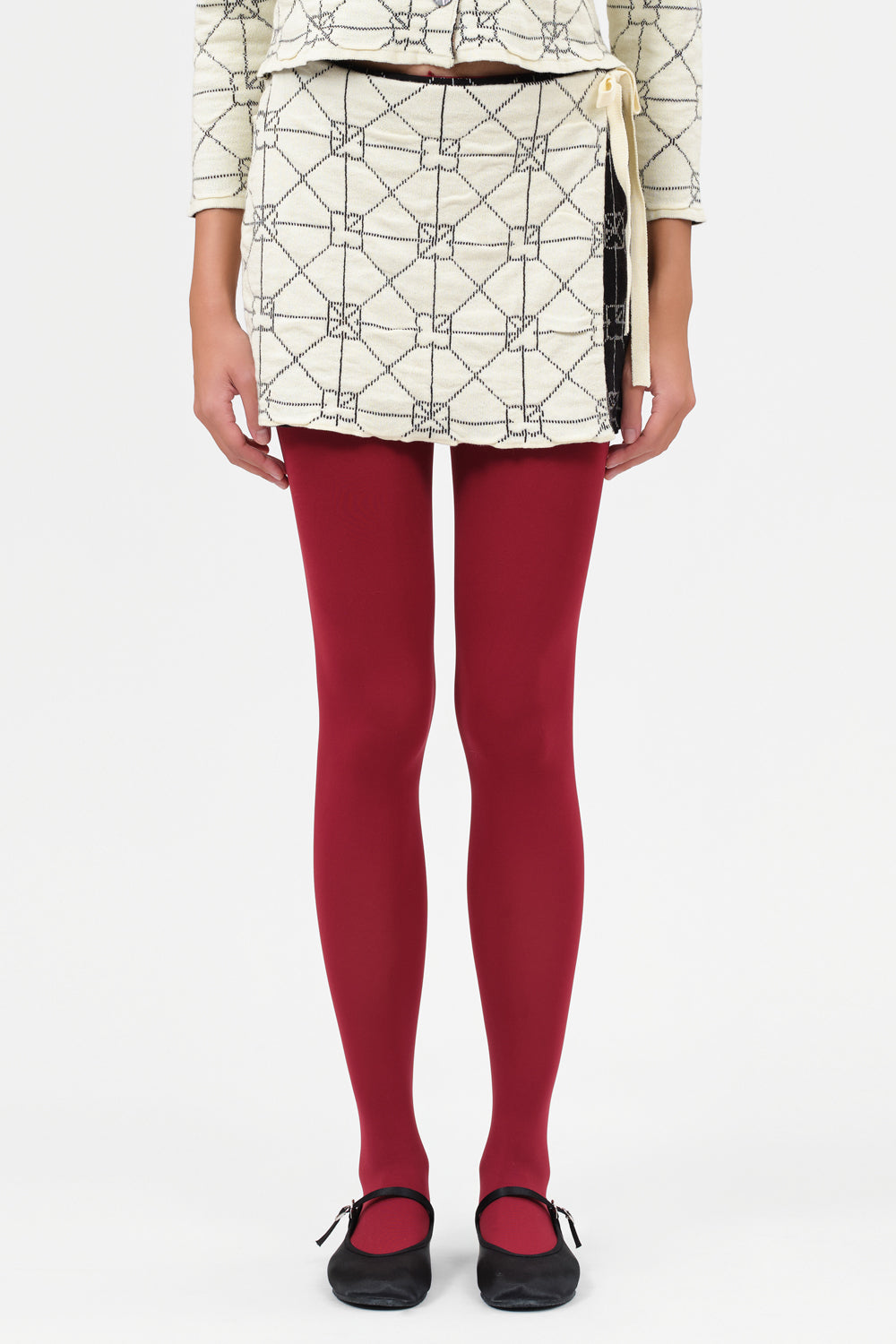 June Wrap Mini Skirt