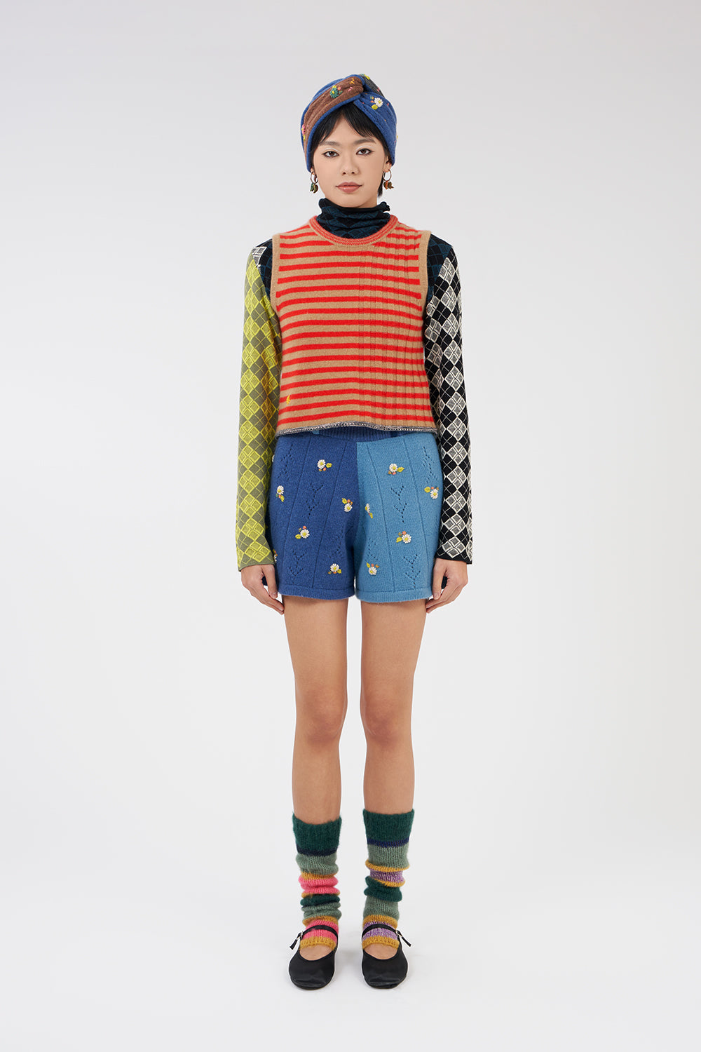 *YANYAN KNITS FOR JOYCE* Crew Neck Tank