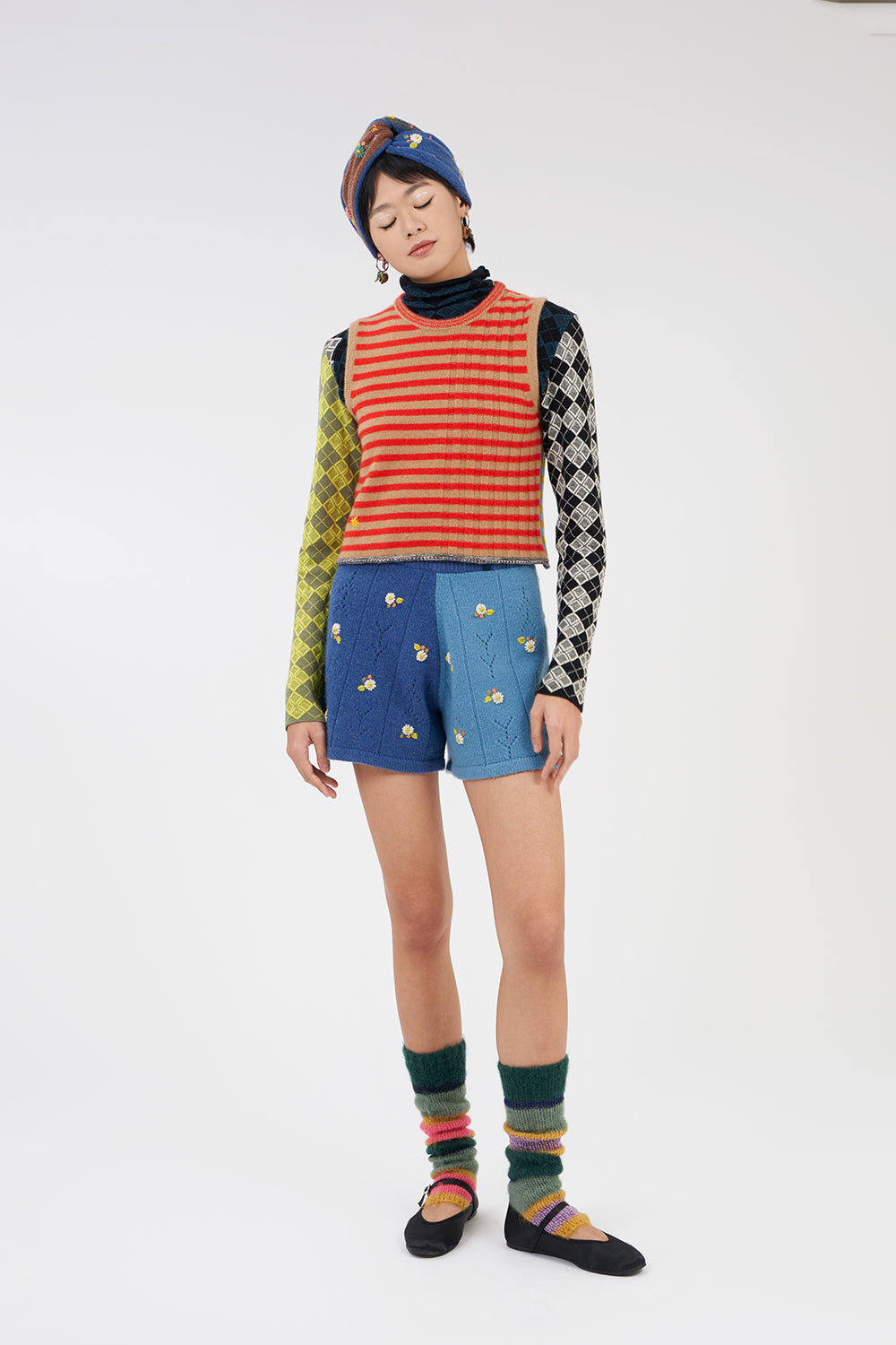 *YANYAN KNITS FOR JOYCE* Crew Neck Tank