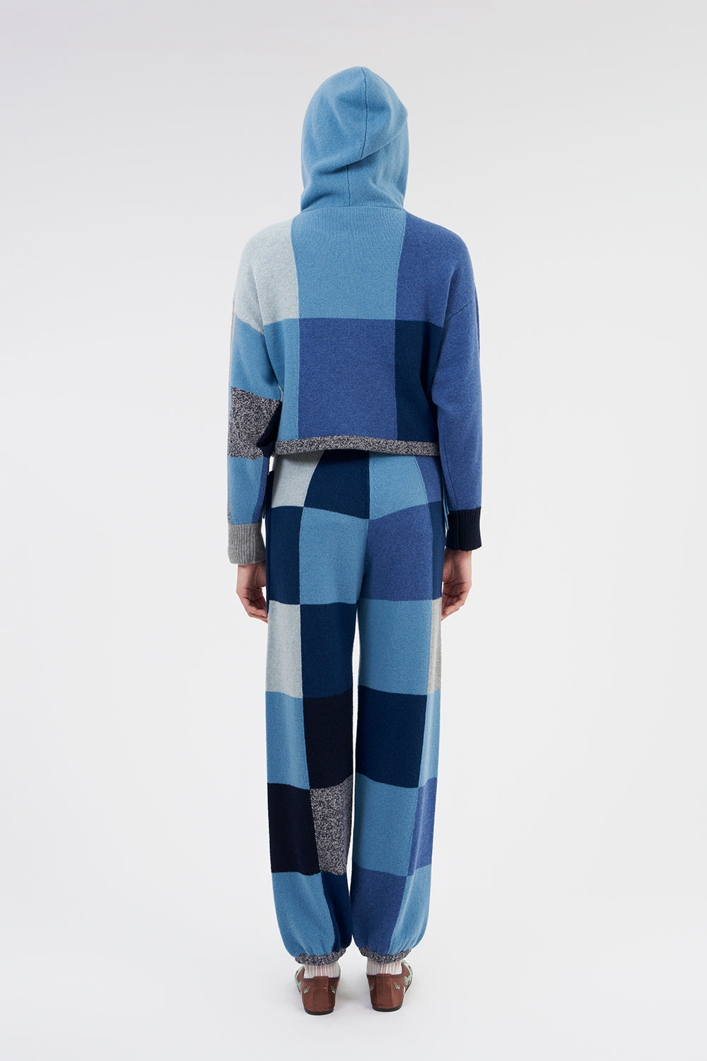 Checked Hoody