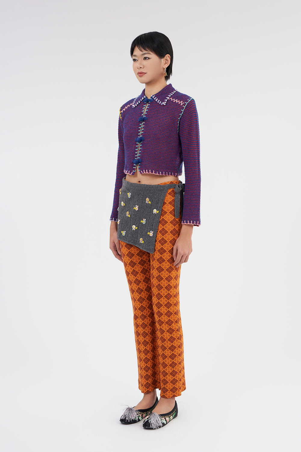 Argyle Slim Pant