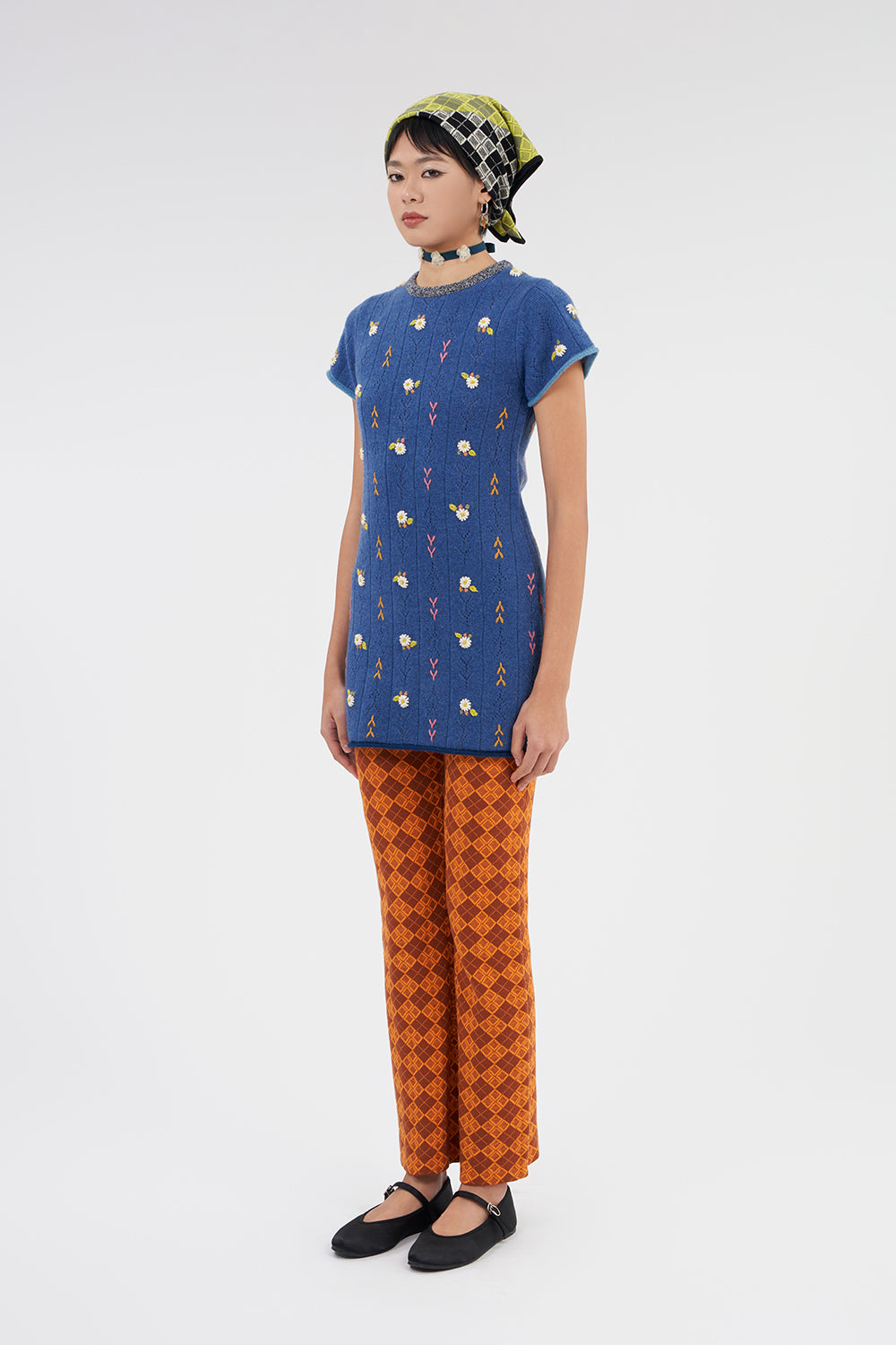 Argyle Slim Pant