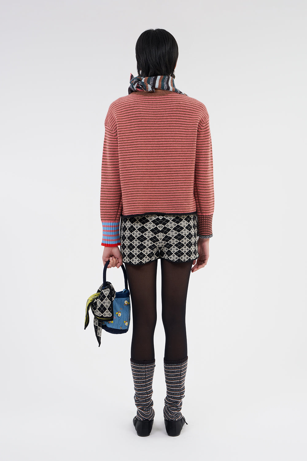 *YANYAN KNITS FOR JOYCE* Easy Long Sleeve Crew Pullover