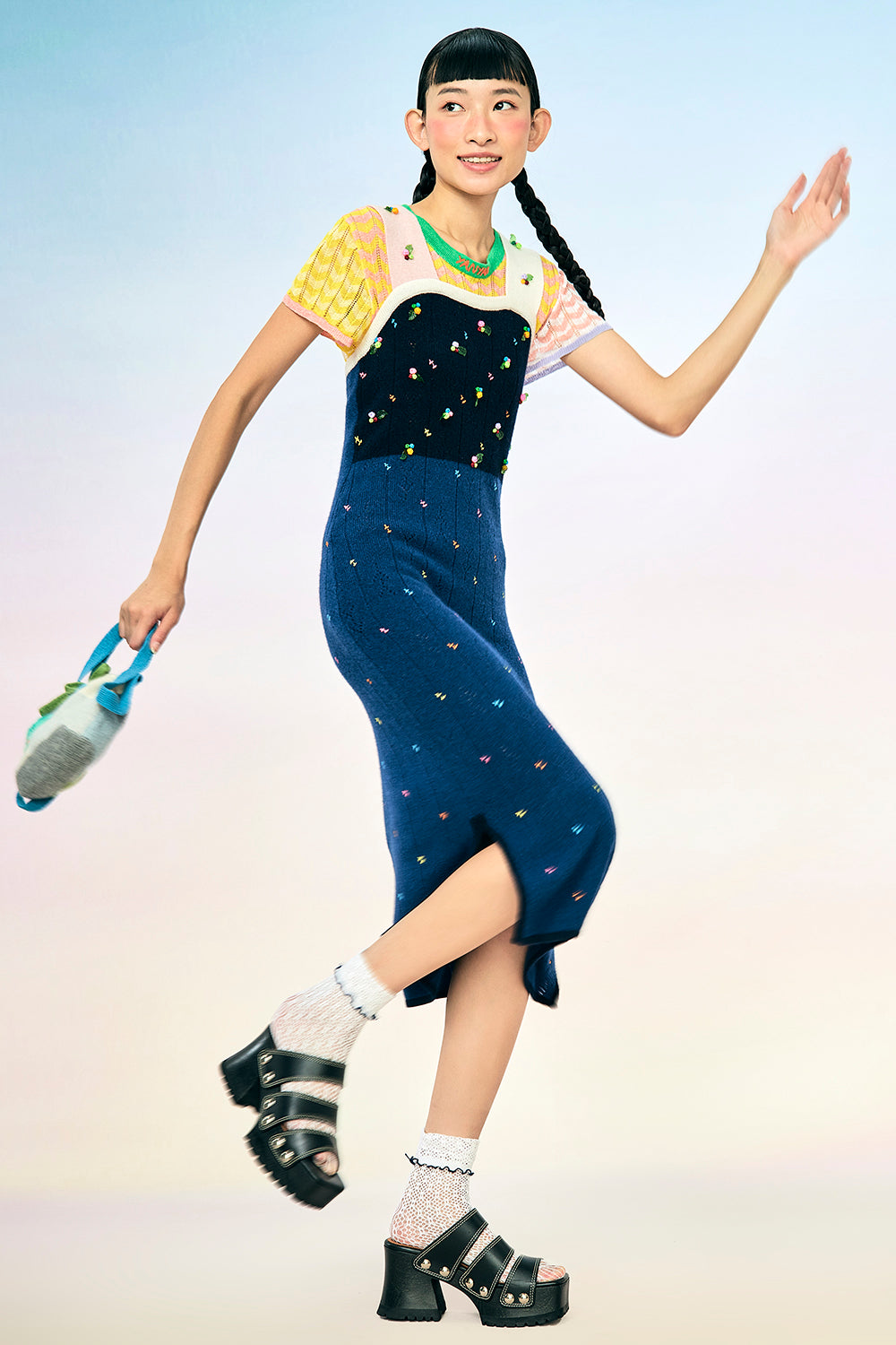 Rosie X-Back Midi Dress