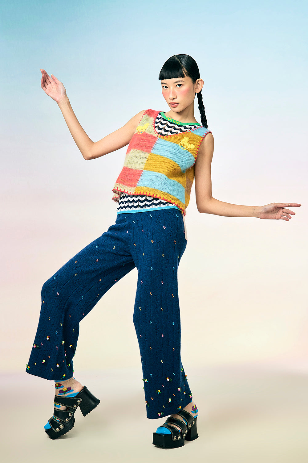 Tong High Neck Tank