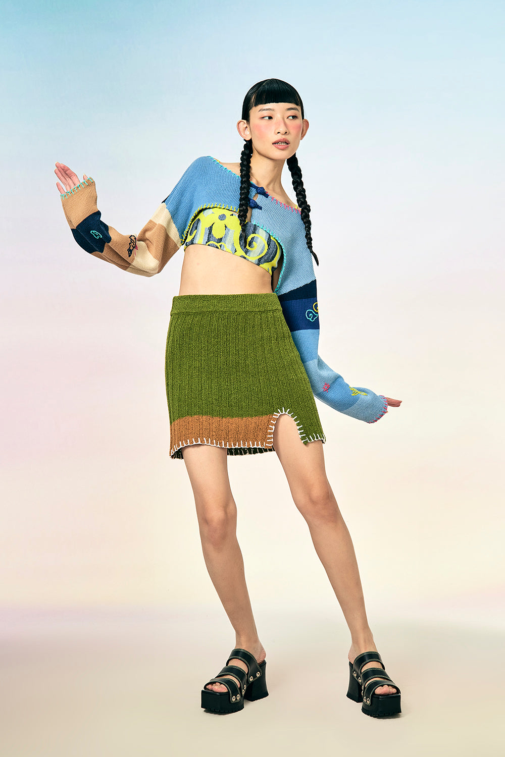 Tweedle Mini Skirt