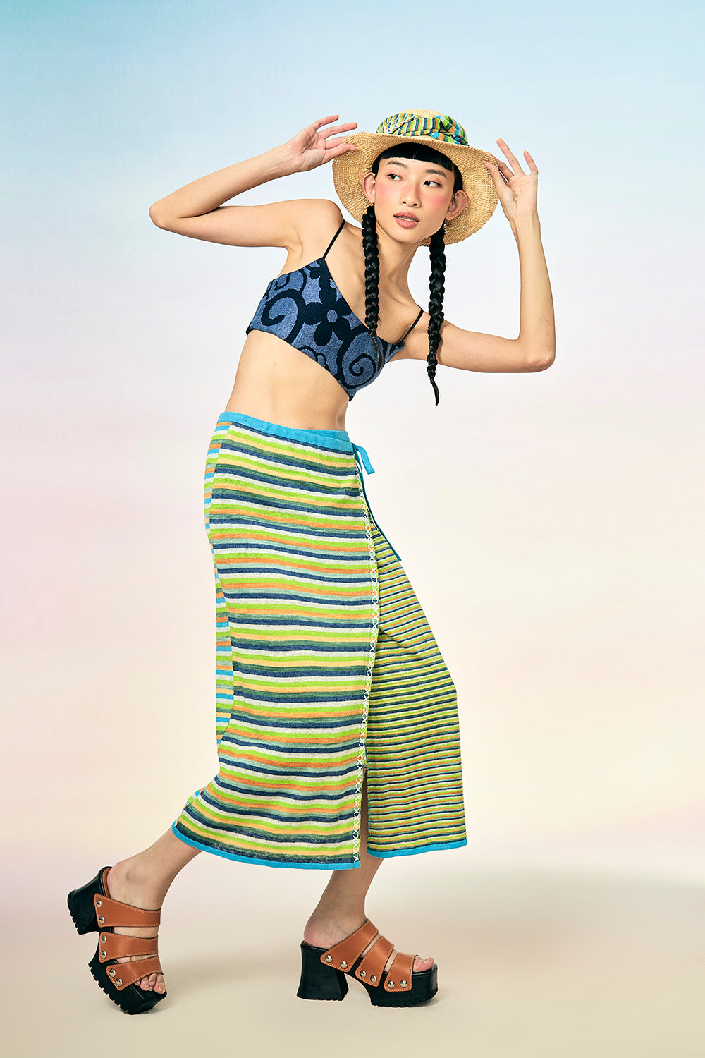 Mabo Wrap Skirt