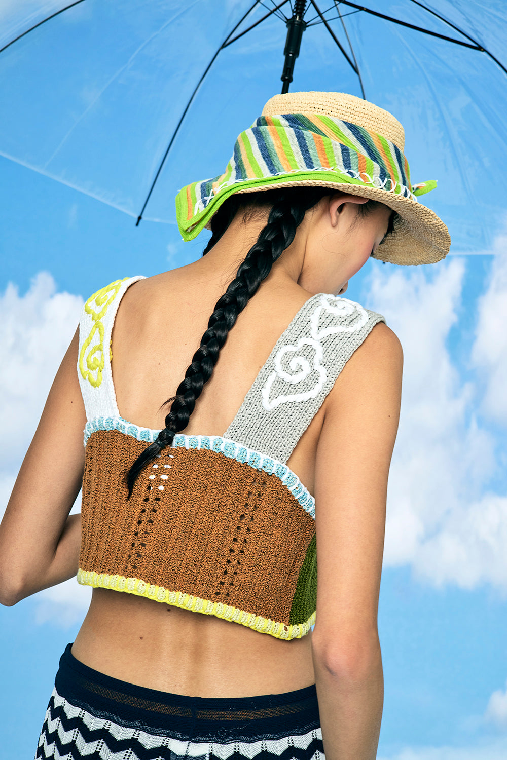 Tweedle Crop Top