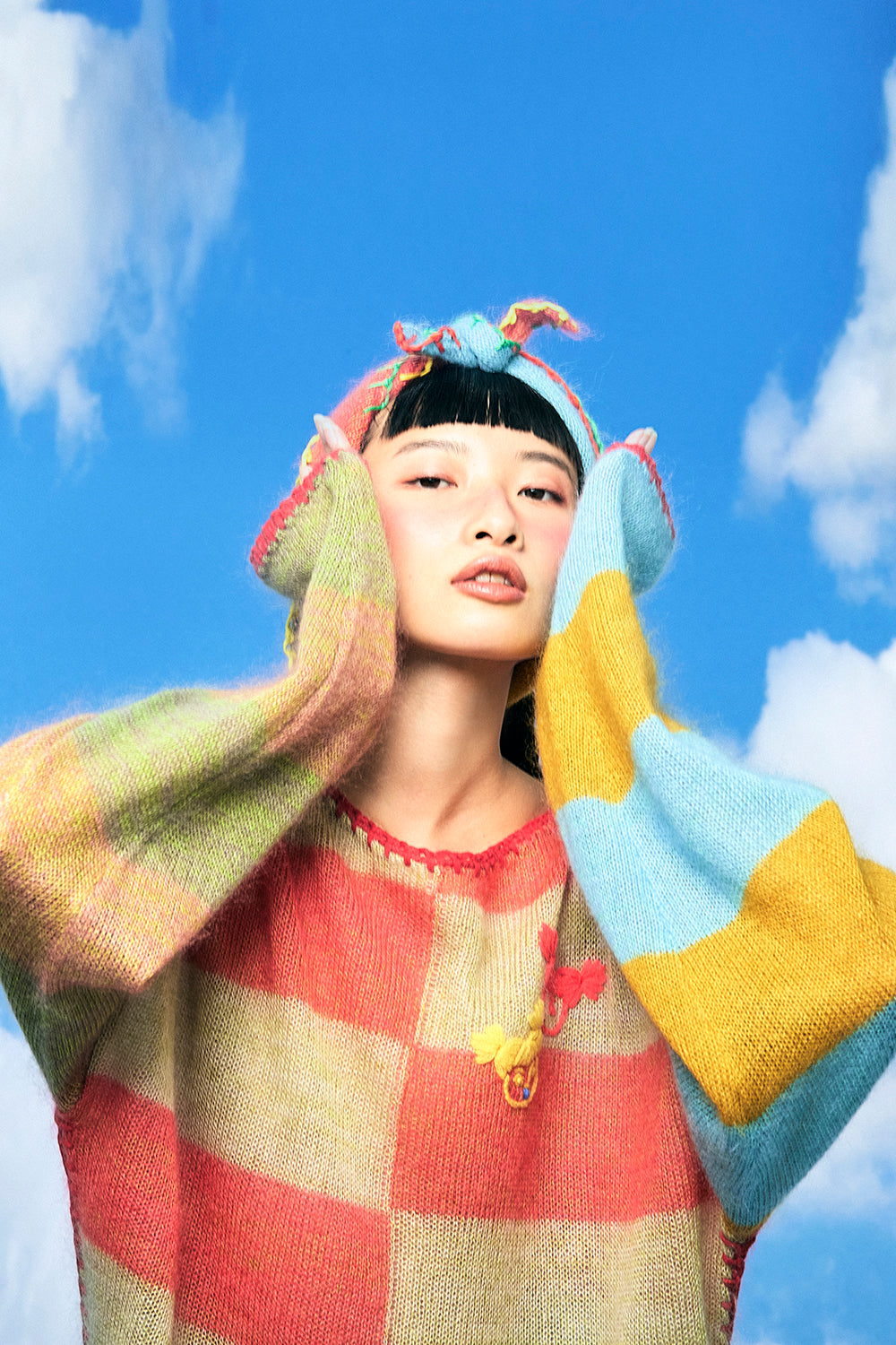 Momo Stripe Oversized Pullover